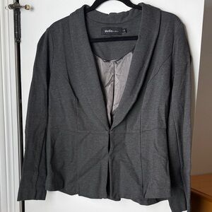 Torrid Studio Stretch Charcoal Jacket